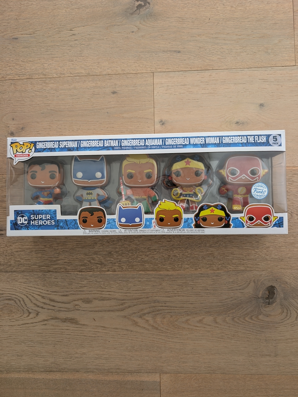 Funko Pop! DC Super Heroes Gingerbread 5-Pack